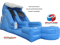 13FT tall Slide with Inflated Pool (for ages 11 & younger)